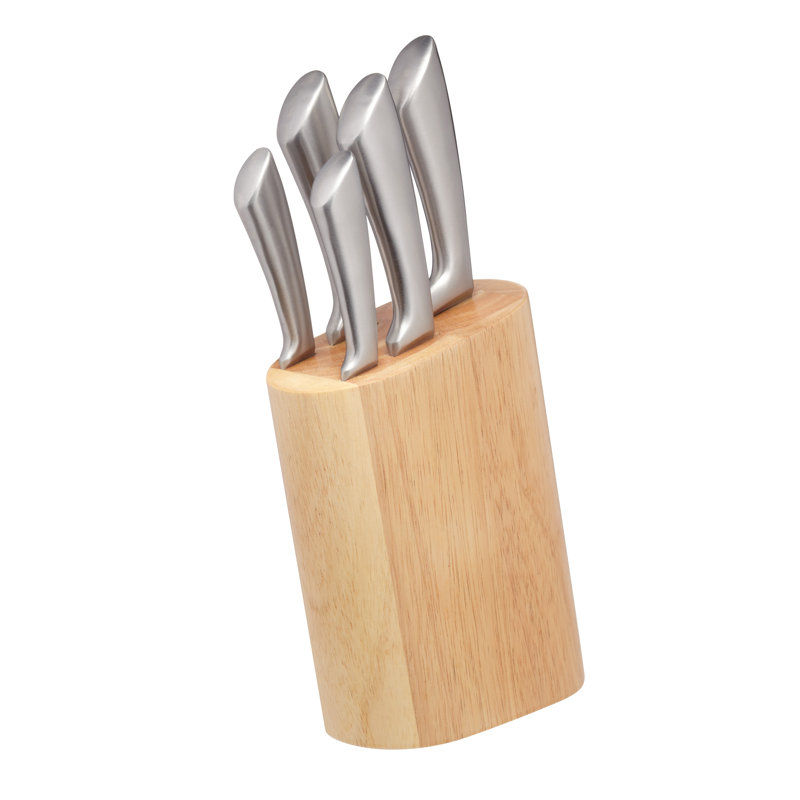 KitchenCraft 6 Piece Knife Block Set & Reviews | Wayfair.co.uk